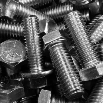 Болт с шестигранной головкой M1.6 DIN 931 класс прочности 10.9