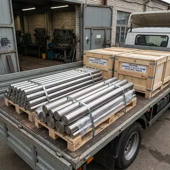 Пруток Inconel 617 светлый 38 мм AMS 5887