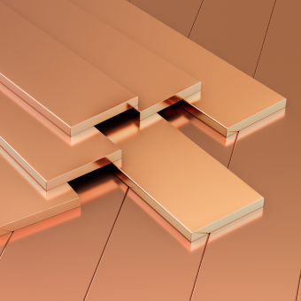 Бронзовая лента 0.5х240 мм CuBe1,9NiTi (БрБНТ1,9)